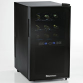 Silent 18 Bottle Dual Zone Touchscreen Wine Refrigerator