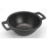 Antihaft-Wok "Efficient orange" aus Aluminium