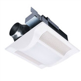 WhisperFit� 110 CFM Bathroom Ceiling Fan and Light - Energy Star Rated