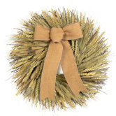 All Natural Fall Sheaf Wreath