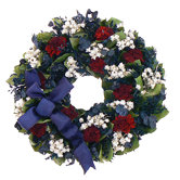 Land of the Free Wreath