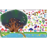Peel and Play Fairy Garden Wall Play Set