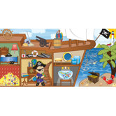 Personalized Canvas Pirate Boy Wall Mural