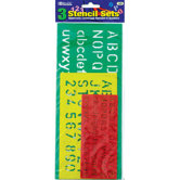 Lettering Stensil (Set of 3)