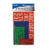 Lettering Stencils (Set of 4)
