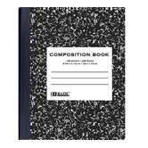 Black Marble Composition Book (Set of 48)