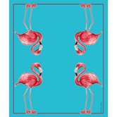 Flamingo Throw