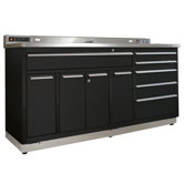 72" 6 Drawer Garage Workstation Base