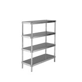 Four Shelf Complete Shelving Unit