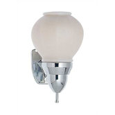 Push-Up Type Soap Dispenser with White Polyethylene Globe
