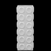 White Ceramic Vase I in Matte