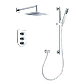 Arola Rectangle Shower Set