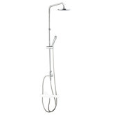 Adaptable Rainhead Round Panel Shower Column