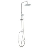 Adaptable Rainhead Round Panel Shower Column