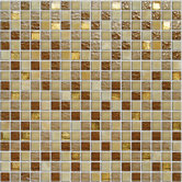 Crystone CS006 12" x 12" Stone and Glass Mosaic