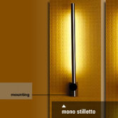 Stilletto Mono Wall Lamp
