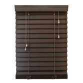 2.5" Faux Premium Wood Blind - 64" Length