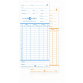 Time Card for Model 2600 Time Clock (Set of 100)