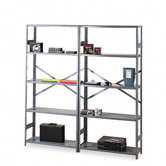 Commercial Steel Shelving, 6 Shelves