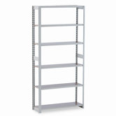 Regal Shelving Add-On Unit, 6 Shelves, 12" Length