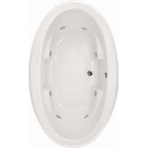 Designer Nina 72" W X 44" D Bath Tub with Combo System