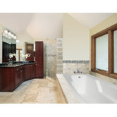 Designer Entre 60" W X 32" D Bath Tub with Combo System