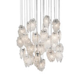 Quartz Crystal Chandelier