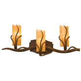 Napa Three Light Bath Vanity in Golden Wheat