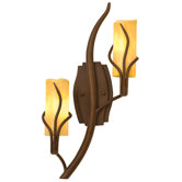 Napa Two Light Wall Sconce in Golden Wheat