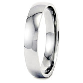 Stainless Steel Polished Domed Ring