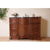 48" Single Bathroom Vanity Set with Six Drawer