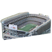 NFL Regular Stadium and Display Case