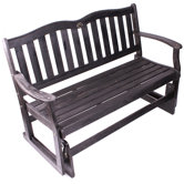 Wood Garden Glider