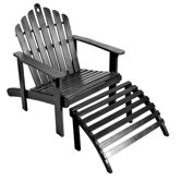 Adirondack Chair with Ottoman