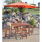 Ridge Bar Table Set