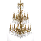 Ornate Yorkshire 16 Light Chandelier