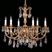 Olde World 6 Light Chandelier