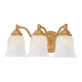 Bathroom Lights  Vanity Light in Polished Brass