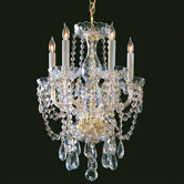 Bohemian 5 Light Candle Chandelier