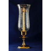 Pineapple Hurricane Glass Globe