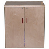 Lock-It-Up Center Audio Cabinet
