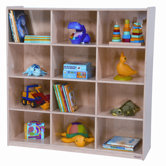 Twelve Section Cubby Storage