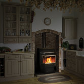 Electronic Pellet Stove Thermostatic Capable (Rear Vent)