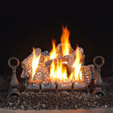 Gas Fireplace Log Set Kit