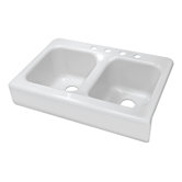 Deluxe 34" x 23" Farmhouse Kitchen Sink