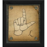 Sign L Wall Art