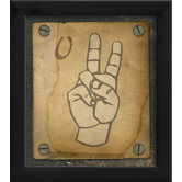 Sign V Wall Art