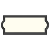 Reversible Address Plaque