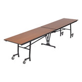 27" x 72" x 30" Rectangular Mobile Table Unit