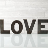 "Love" Display Letters